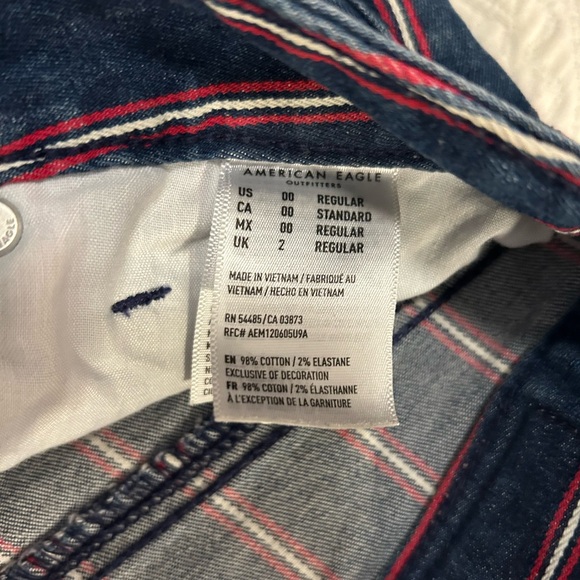 American Eagle Jean Mini Skirt - Picture 3 of 5